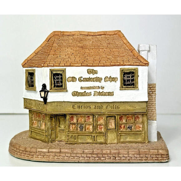 Other - Vtg Lilliput Lane Old Curiosity Shop Cottage Village English Collection 1985